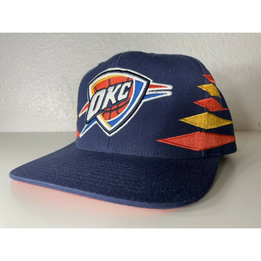 Mitchell & Ness NBA Oklahoma City Thunder Team OKC Snapback Cap Hat